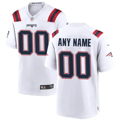 New England Patriots White Jersey