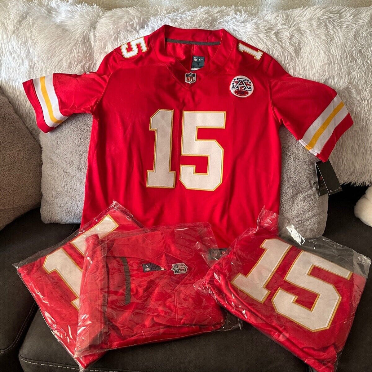 Vapor F.U.S.E Limited Kansas City Chiefs Red Jersey