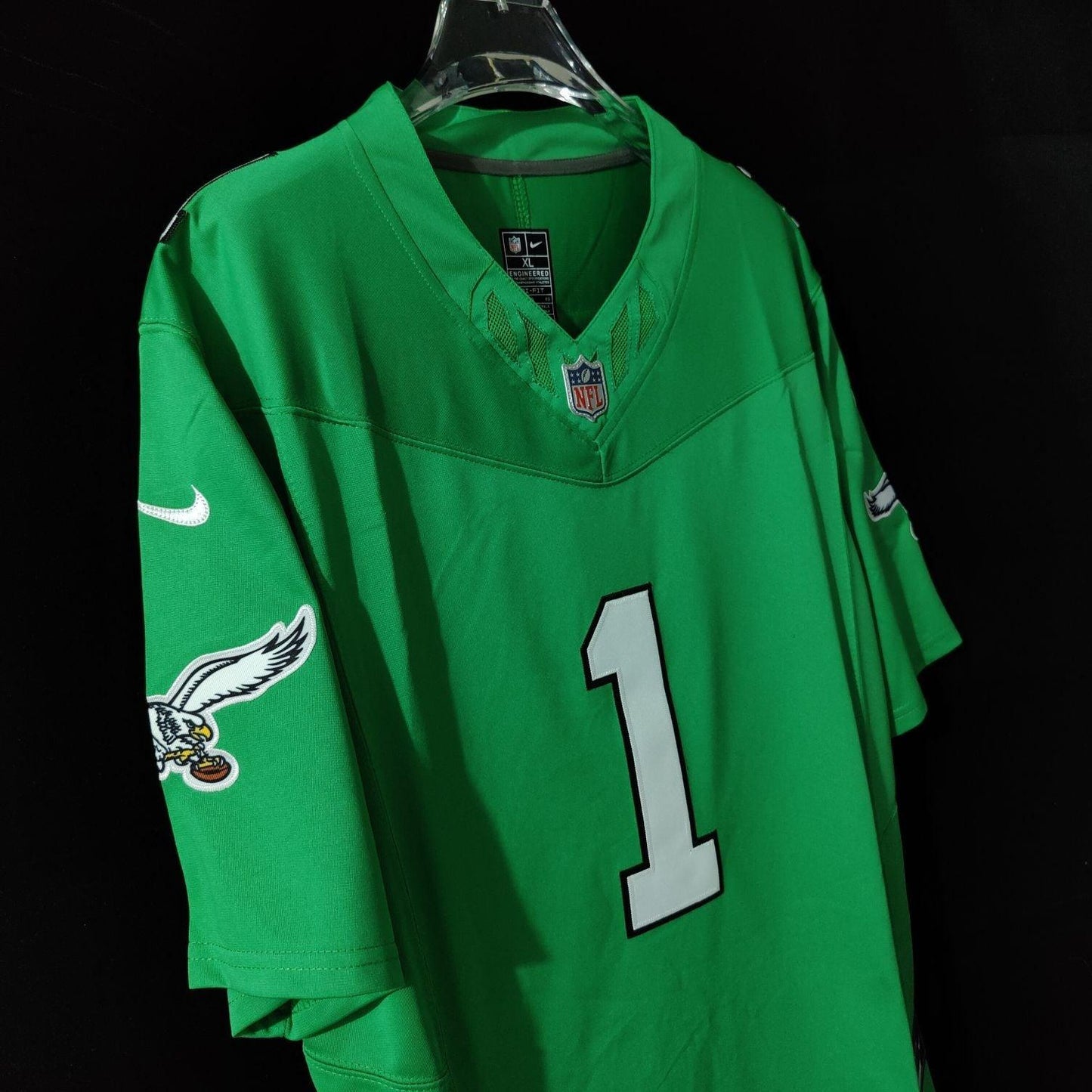 Kelly Vapor F.U.S.E Limited Philadelphia Eagles Green Jersey
