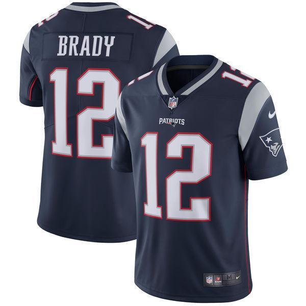 Vapor Limited New England Patriots Blue Jersey