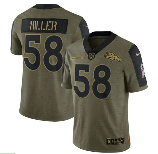 Salute to Service 2021 Denver Broncos Jersey