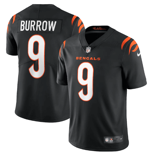 Vapor Limited Cincinnati Bengals Black Jersey