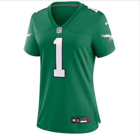 Philadelphia Eagles Kelly Green Women's Jersey