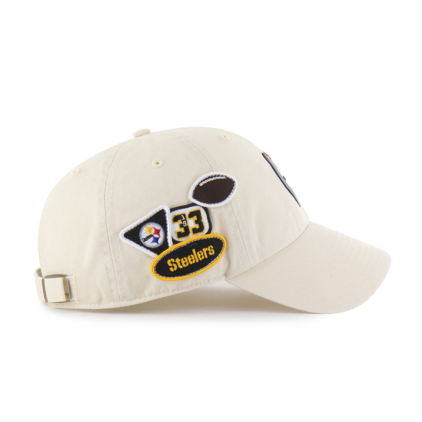 PITTSBURGH STEELERS BADGES '47 CLEAN UP