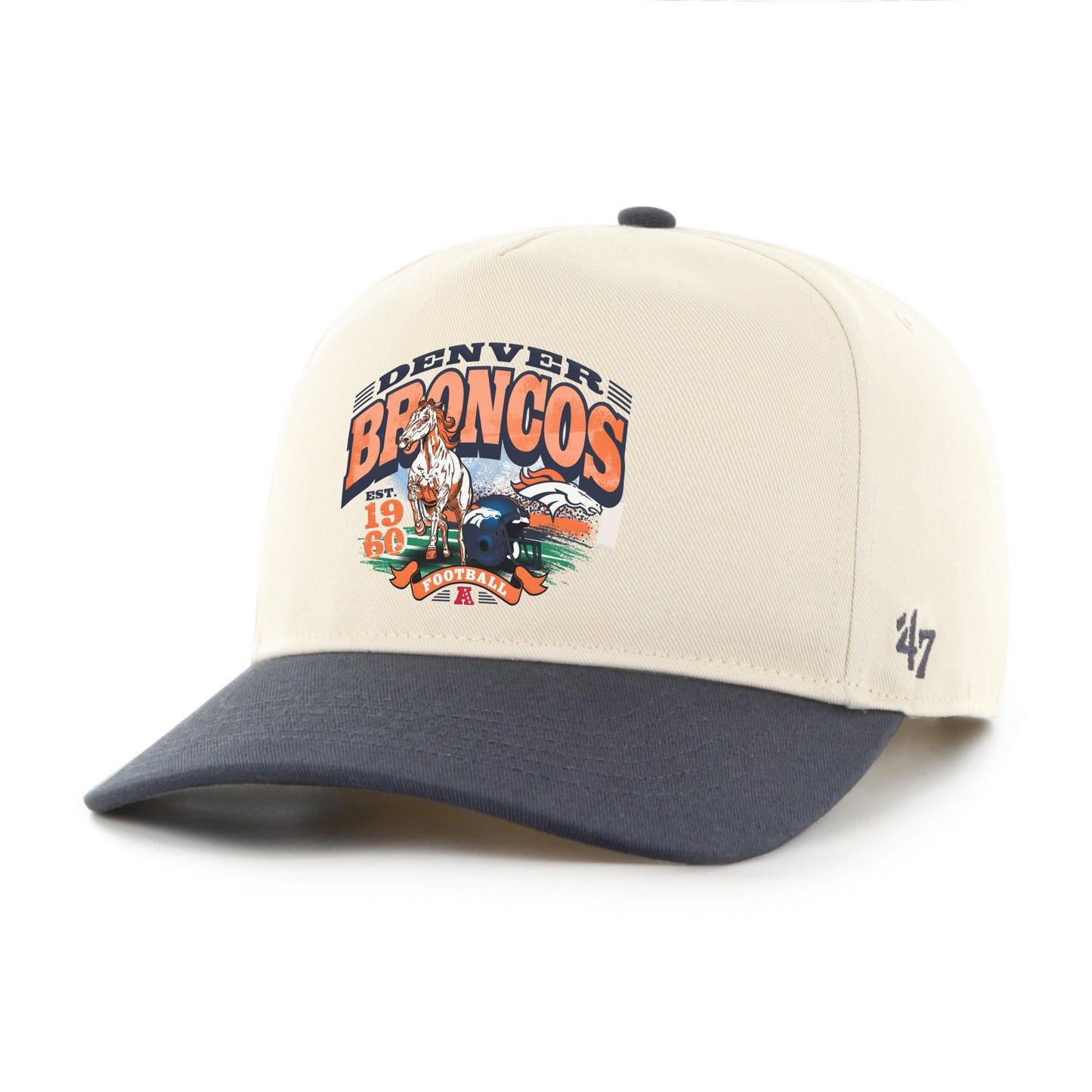 DENVER BRONCOS TWO TONE '47 HITCH RF RELAXED FIT