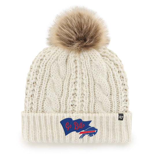 BUFFALO BILLS WAVE BANNER '47 MEEKO CUFF KNIT WOMENS