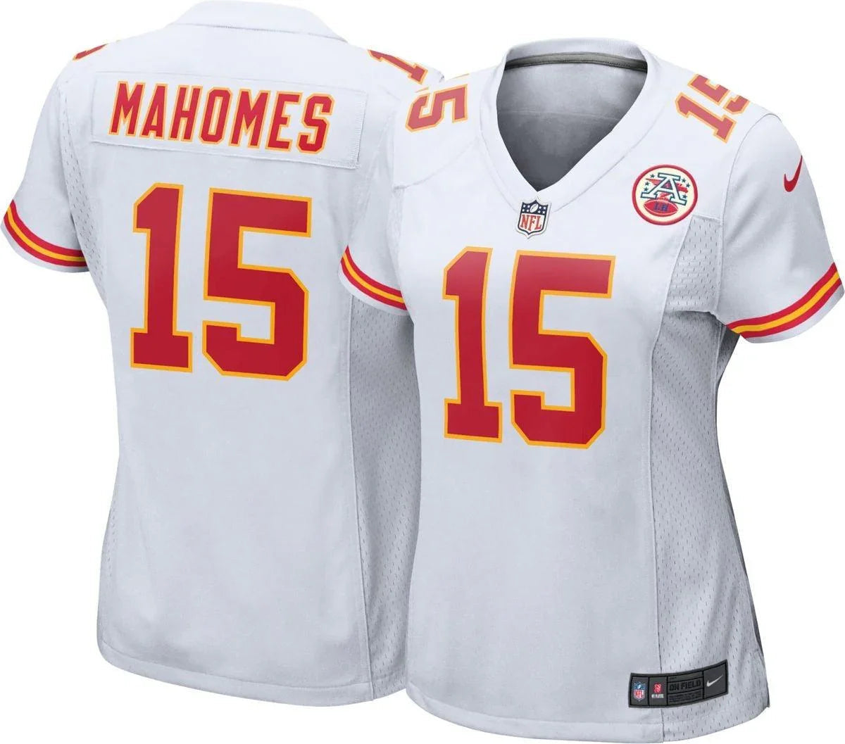 Kansas City Chiefs Women's White Jersey
