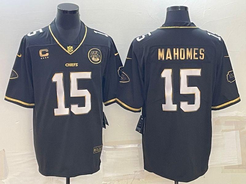 Dorada Nike Kansas City Chiefs Black Jersey