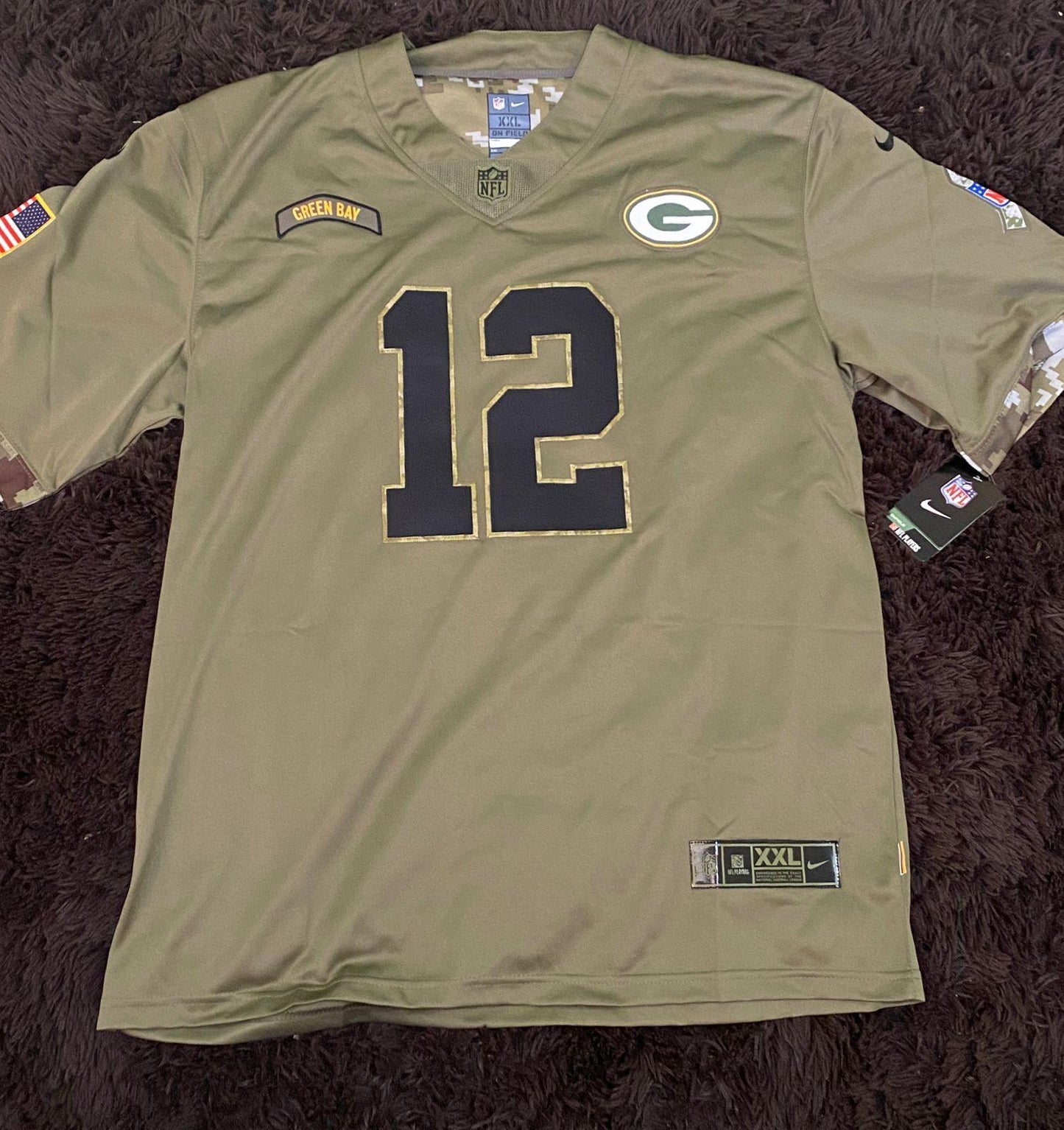 Salute to Service 2021 Green Bay Packers Jersey