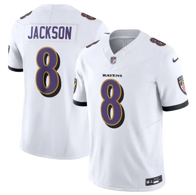 Vapor F.U.S.E Limited Baltimore Ravens White Jersey