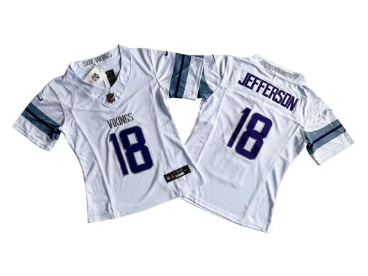 Minnesota Vikings Women's White Jersey