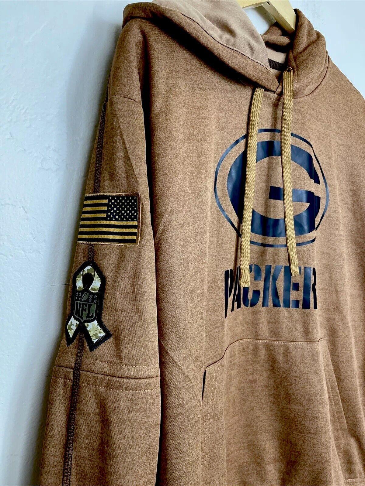 Salute to Service Green Bay Packers Hoodie